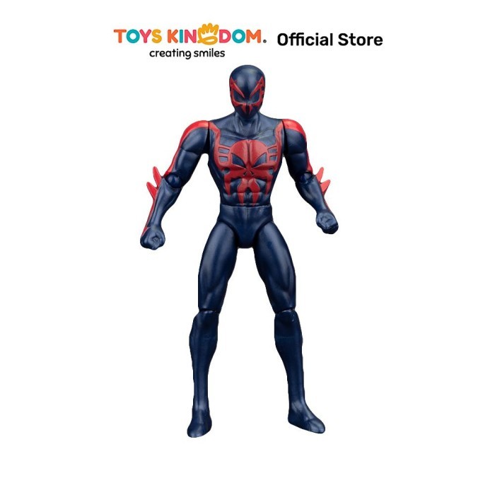 Toys Kingdom Top Gear Zd Infinite Action Figure S Spiderverse Spiderman 2099 10 cm - Merah Toys Kids