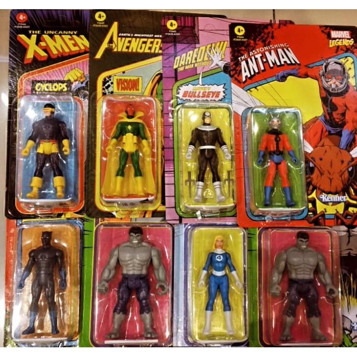 Marvel Legends Kenner (Cyclops/Vision/Bullseye/Antman/Hulk)