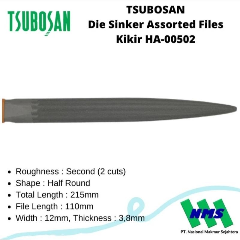 

Kikir HA-00502 SATUAN TSUBOSAN