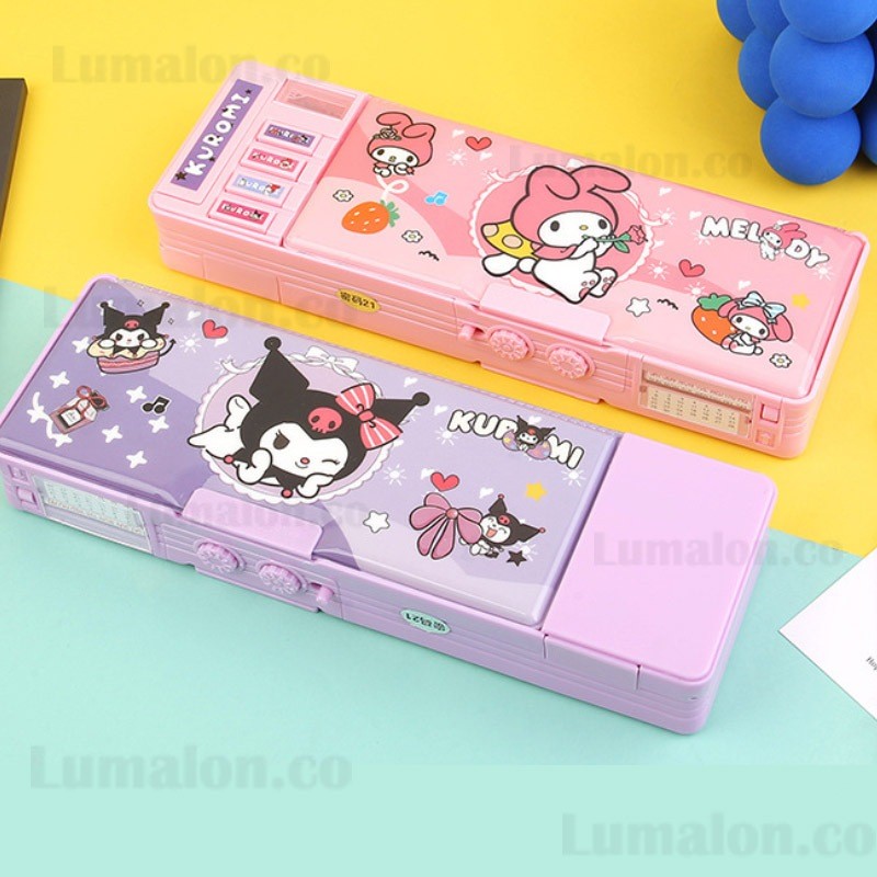 

Tempat Pensil Kata Sandi / Tempat Pensil Multifungsi / Alat Tulis untuk Siswa Sekolah Dasar / Tempat