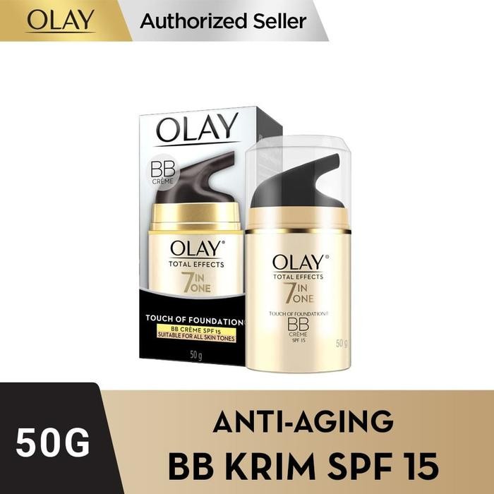 Olay Touch of Foundation BB Cream Antiaging Skincare Niacinamide 50gr *
