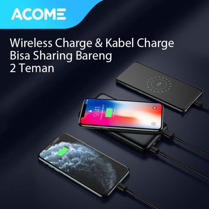 Promo.. Samsung S21 Ultra Wireless Charger Powerbank Fast Charging 10.000 Mah