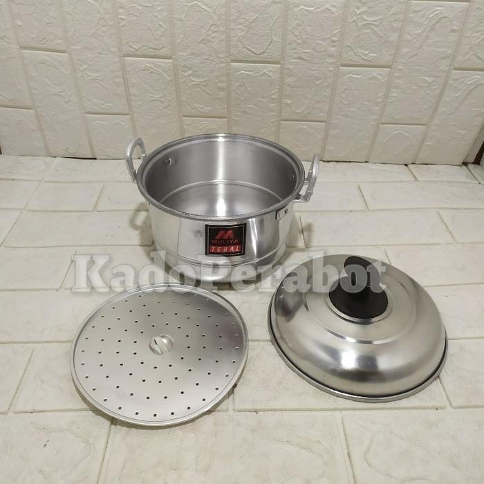 SS- Langseng Mulya 18 - Panci Penanak Nasi - Kukusan Mini - Kukusan Tebal