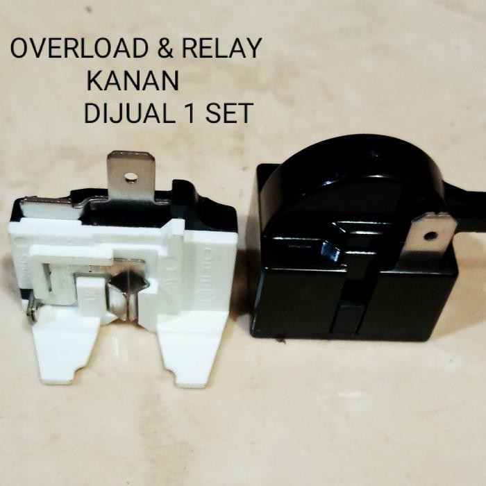 SendToday- Relay Overload Kulkas 1 Pintu Original Sanken Panasonic Thosiba