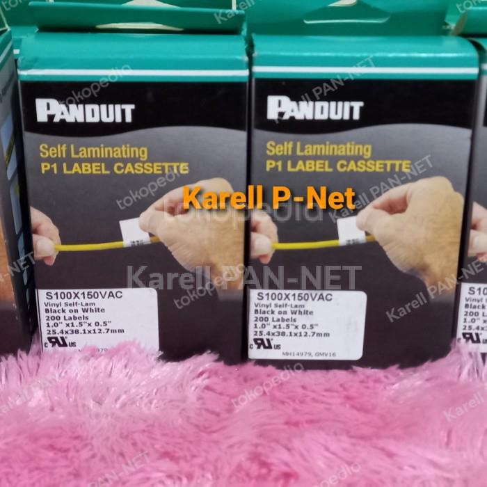 

SendToday- Panduit Self Laminating P1 Label Cassette S100X150Vac