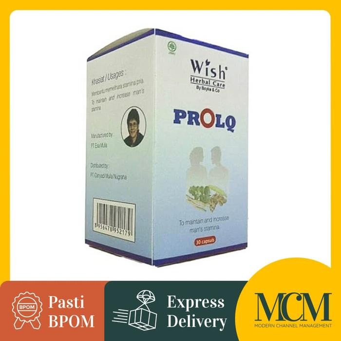 terjaminDiKita- Dr Boyke Wish PROLQ - 30 Kapsul / Obat Kuat Pria