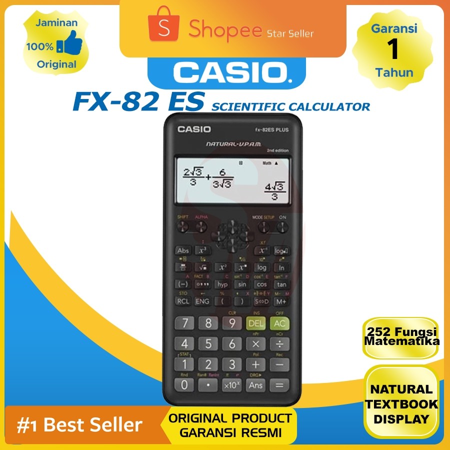 

FX 82 ES PLUS KALKULATOR SCIENTIFIC