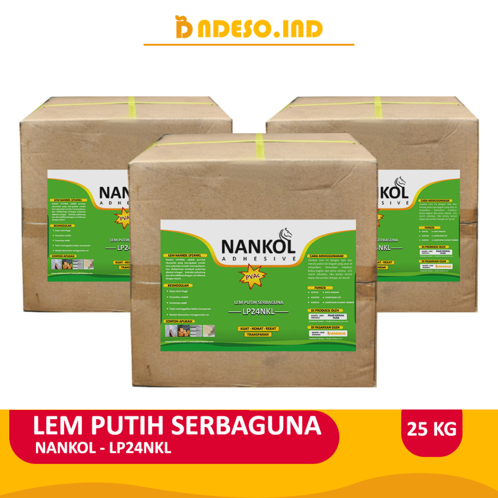 

Lem Putih Serbaa Nl - 25KG - CARGO