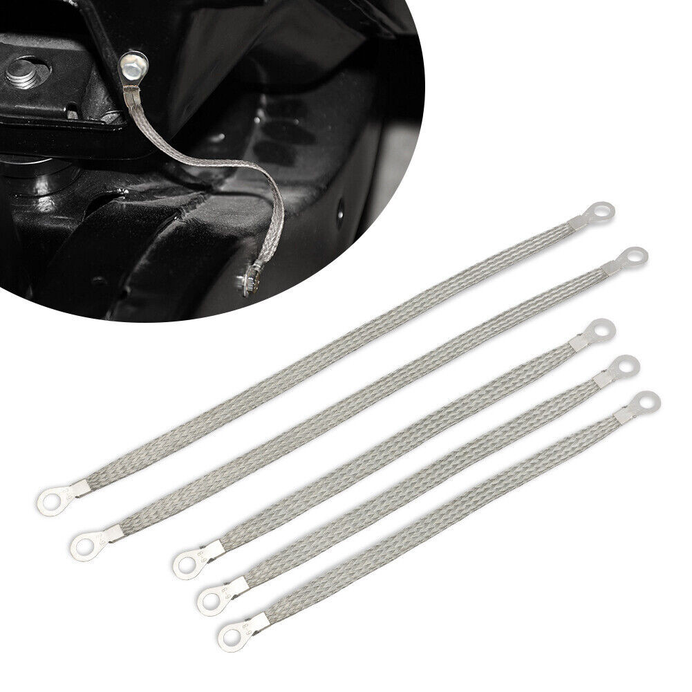 Automotive Tools Engine Ground Strap Grounding Cable Straps Tinned Copper