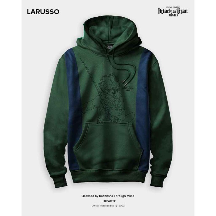 Larusso Attack on Titan Hoodie Levi Ackerman