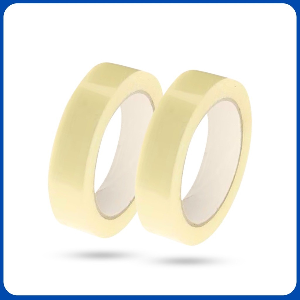 

1 DUS 144 PCS Lakban Bening 24mm 90 Yard Bening Isolasi 1 Inch 90YARD OPP Packing Tape 1" Inci 90Y