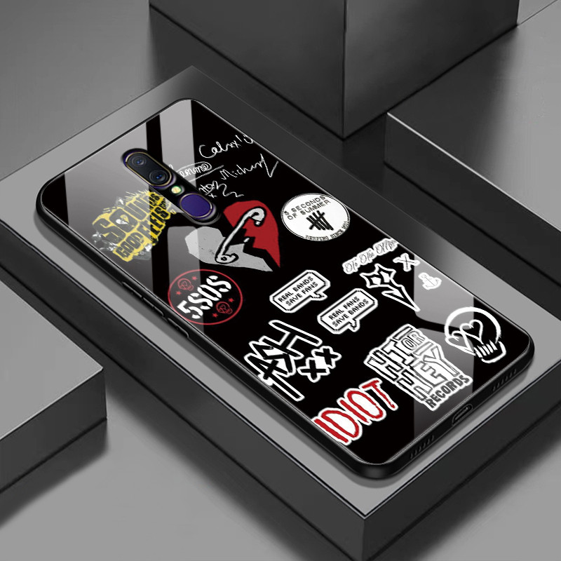 Casing Hp Untuk OPPO F11 A9 2019 A9X F11 Pro F9 F9 Pro A7x F7 F5 F5 Youth Case Casing kaca Softcase 