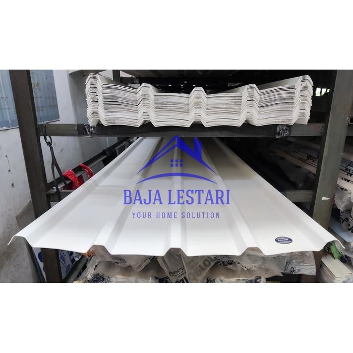 Atap uPVC Ecoroof satu lapis - single layer *