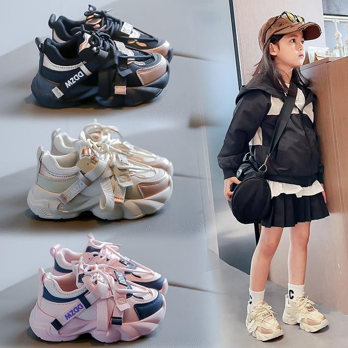 ShoesKids- Axeline - Sepatu Sneakers Anak Perempuan Cute Mercy Sepatu Anak Perempuan Sepatu
