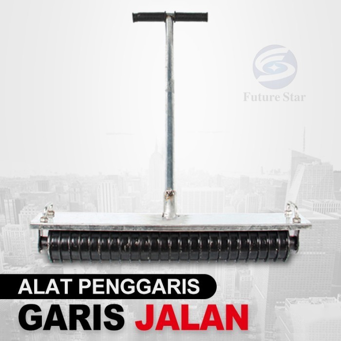 

Alat Garis Penggaris Jalan Beton 60 cm Floor Emr Concrete Cement Pavement Eming Device Non-slip