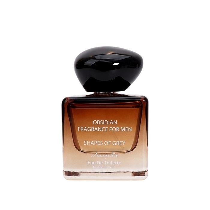 Ohsome-AnnapelletObsidian Fragrance For Men 50Ml- Parfum Pria Edt/ Aromatic Men Parfume
