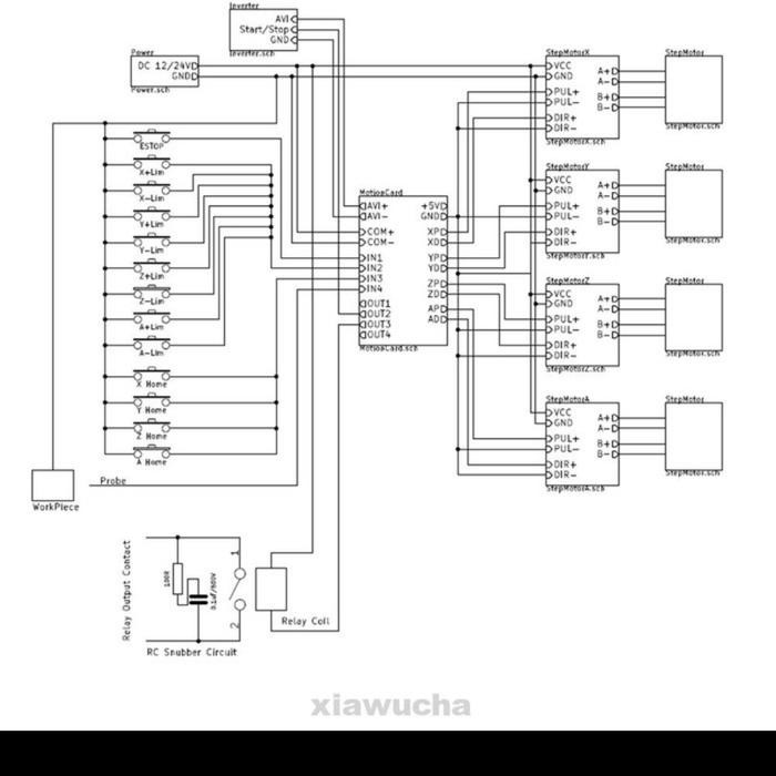Cnc Mach3 Usb Cnc Controller Interface Mach3 Breakout Board 4 Axis