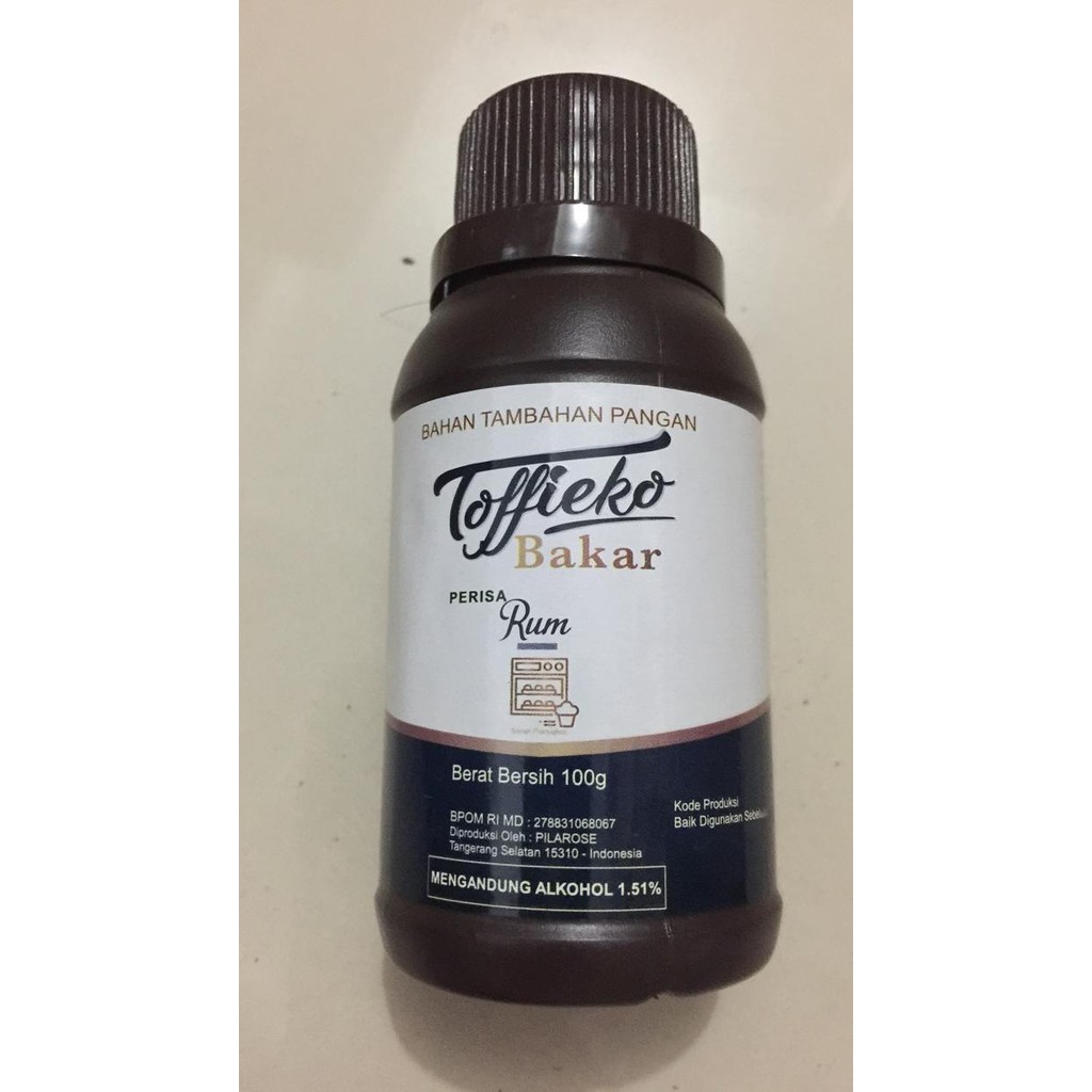 

InstanTanyadulu- Toffieco Rum Bakar Pasta Perisa Essence Rhum 100 gr