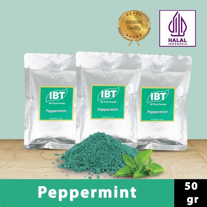

InstanTanyadulu- Pure Peppermint Powder Murni Bubuk Import Makanan Kue 50 gr