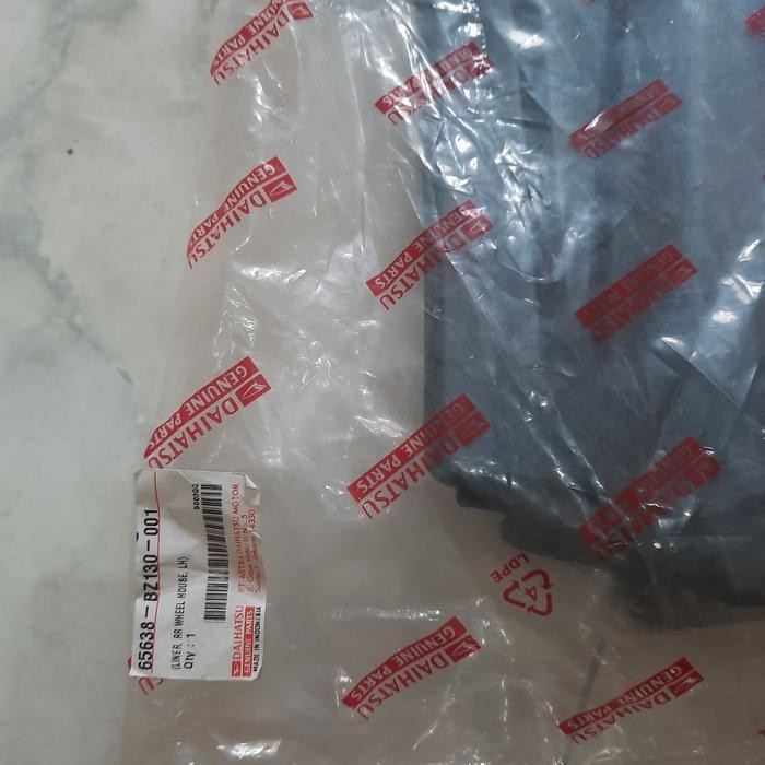 liner fender / spakbor belakang rush terios 2011 2012 2013 2014 2015