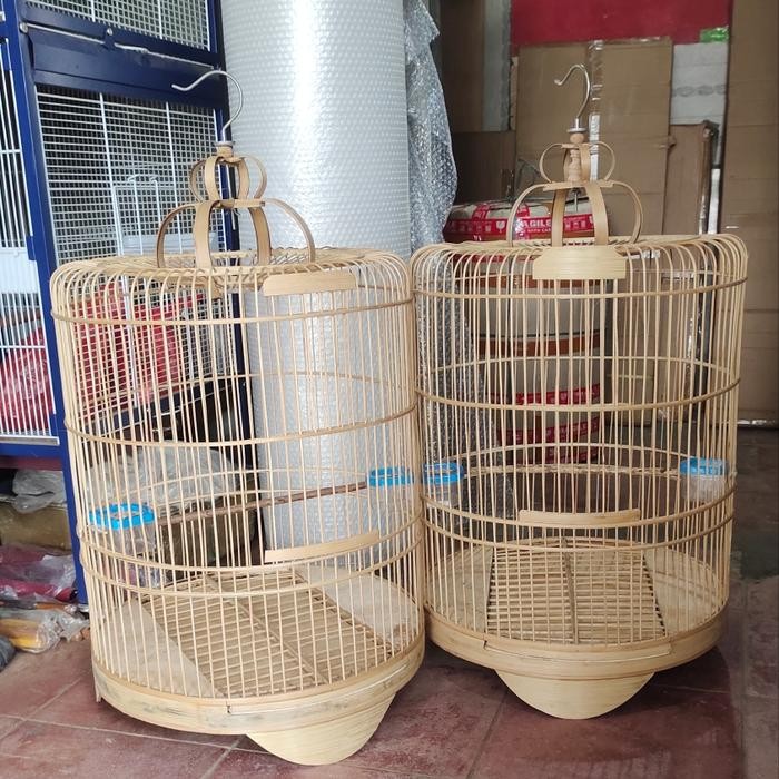 sangkar burung murai trotol,cucak ijo,kacer,dll D43cm terlaris terbaru
