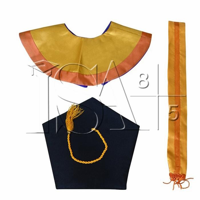 Komplit- Baju Toga Anak Paud Tk