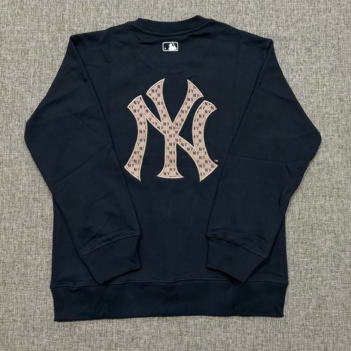 MLB korea NY Yankees Big Lux Sweater Black Original