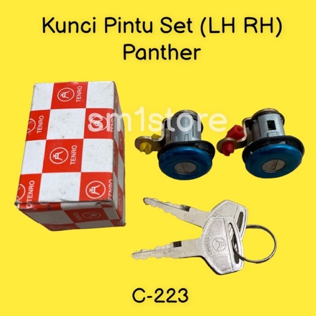 TENRO KUNCI PINTU MOBIL DOOR LOCK KEY SET PANTHER