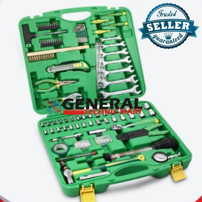 Populer Tekiro Mechanic Tool 130 Pcs / Tekiro Tool Set Tool Kit