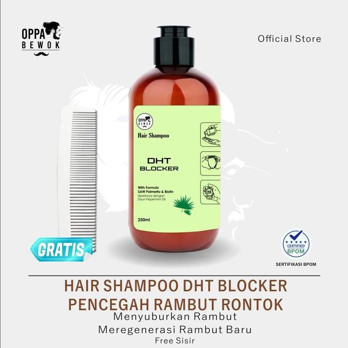 Hair Shampoo Pencegah DHT Rambut Rontok Penumbuh Rambut