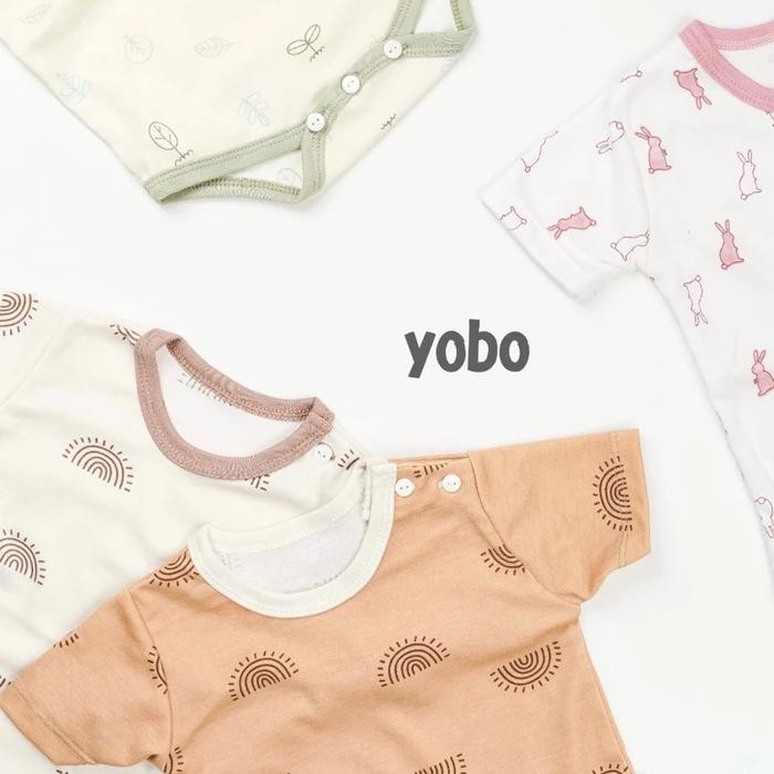 Kualitas- Yobo Baby Jumper Newborn Onesie Baju Bayi Jumper Bodysuit Jumper Segitiga