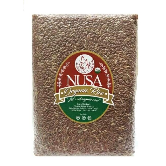 

InstanTanyadulu- Beras Merah Nusa - Organic Pecah Kulit 1kg