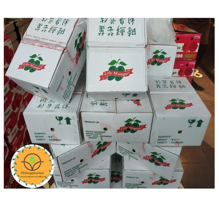 

InstanTanyadulu- Mangga harum manis lily / mangga suluhan matang pohon box 5,5 kg