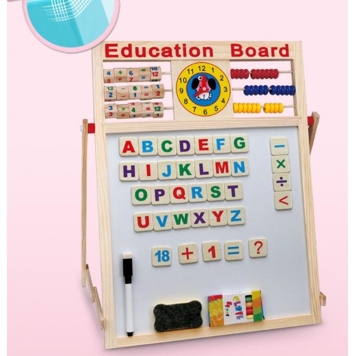 

ID ZEN057- PAPAN TULIS EDUCATION MAGNET BOARD MAGNET 2 SISI 2IN1 BESAR/WHITE N BLACK BOARD