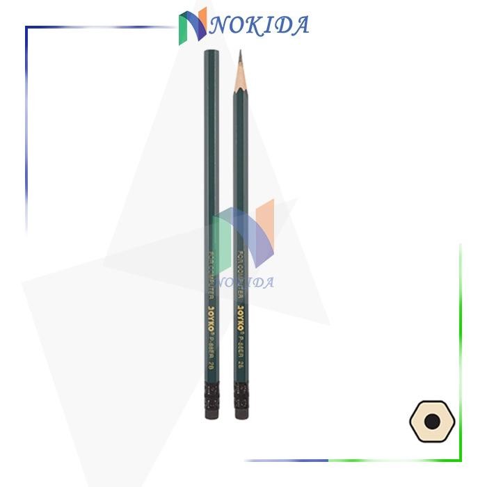 

ID NOKIDA PENSIL 2B JOYKO [P-88ER/1 PACK] / PERLENGKAPAN ALAT TULIS SEKOLAH / ERASER PENCIL 12 PCS /
