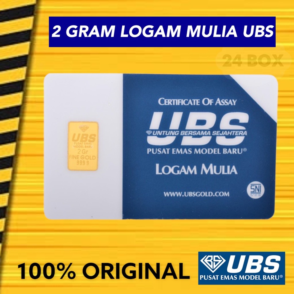 LM UBS 2 GR , LOGAM MULIA EMAS UBS 2 GRAM