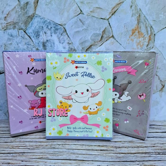

ID 1 PAK ISI 10 BUKU KUROMI BUKU TULIS NEWSTAR 38 LEMBAR KARAKTER LUCU KUROMI LABUBU
