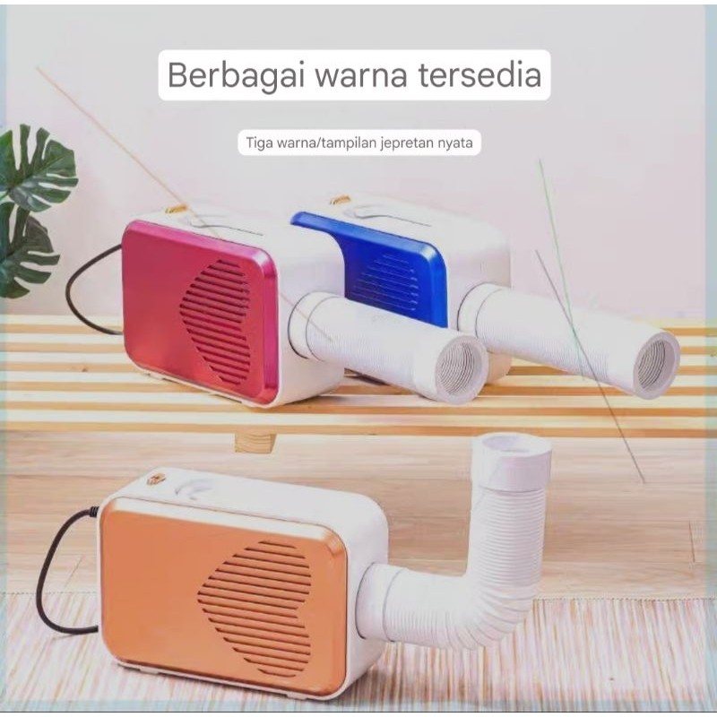 Mesin Pengering Portable Pengering Pakaian Sepatu Rambut Multifungsi