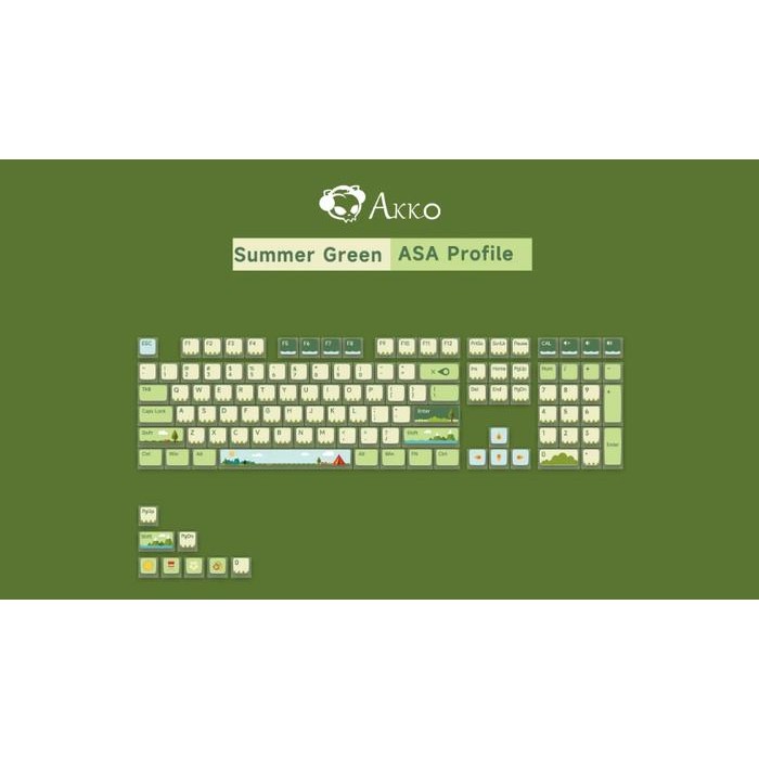 Keycaps Akko ASA Profile Pudding Series PBT