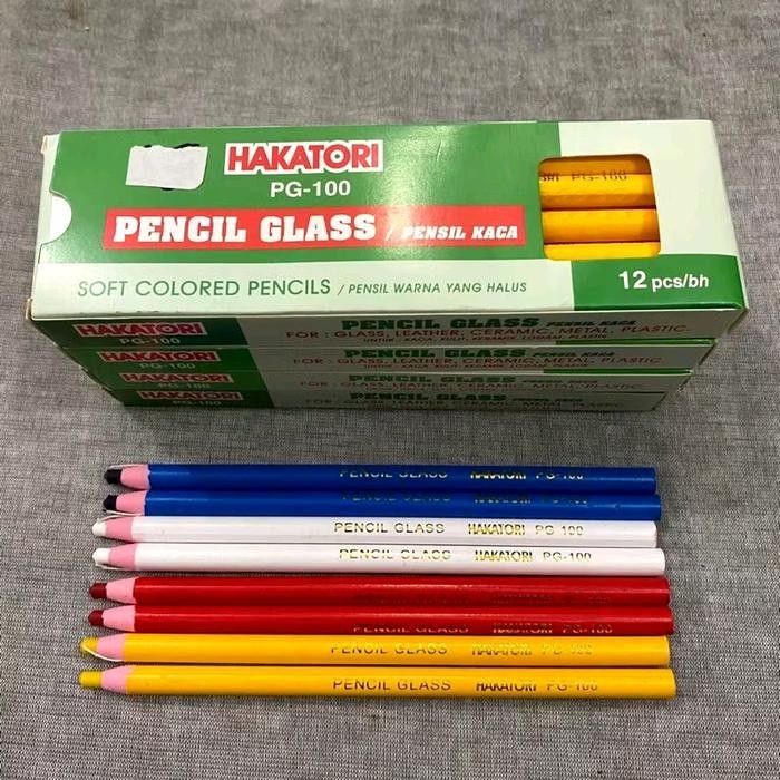 

ID PENCIL GLASS / PENSIL KACA POLA INDUSTRI / SERBAGUNA PENSIL KACA HAKATORI PG-100 ( 1 LUSIN )