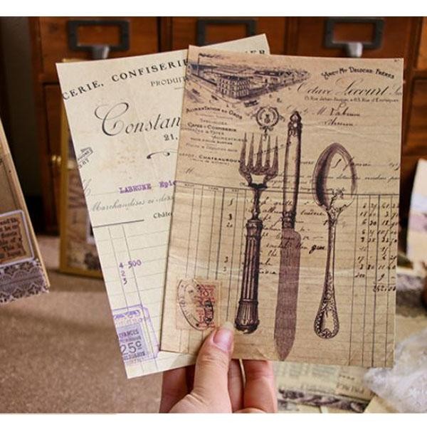 

ID 1 SET ISI 30 LEMBAR LARGE DECO PAPER VINTAGE RETRO STYLE DIY JOURNALING AESTHETIC HB1709