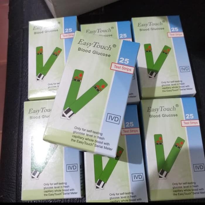 Strip Easy Touch Glucosa / Easy Touch Cek Test Diabetes Strip Refill
