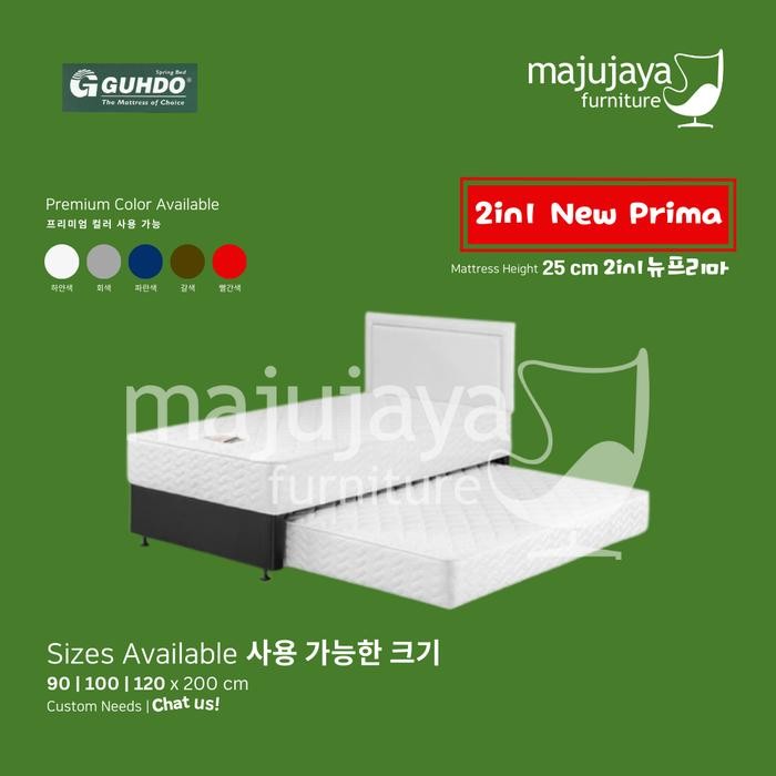 Kasur Springbed 2in1 Guhdo New Prima 100 x 200