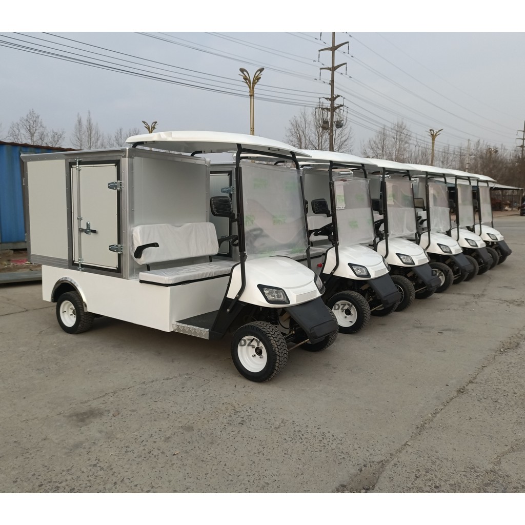 Aluminium Frame Electric Off-Road Golf Cart 8 Passenger Capacity Seats Car Buggy
