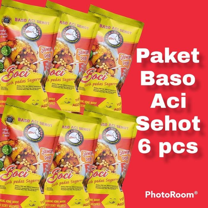 

PAKET BASO ACI SEHOT PREMIUM 6 BKS FOOD PEDAS