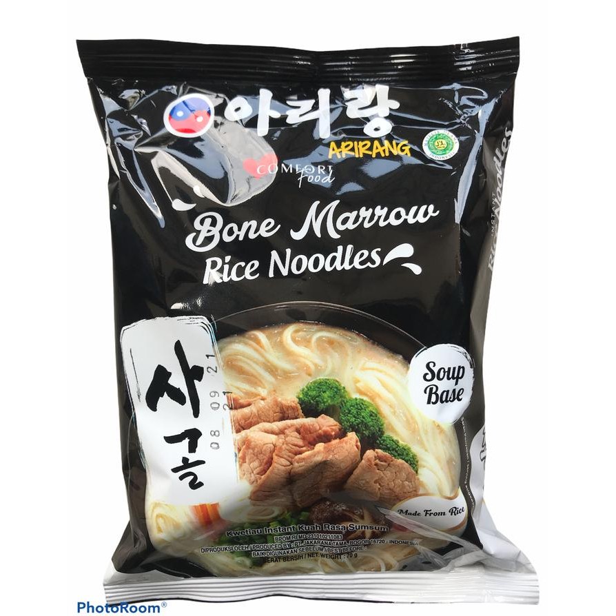 

ARIRANG BONE MORROW RICE NODDLES ( KWETIAU )