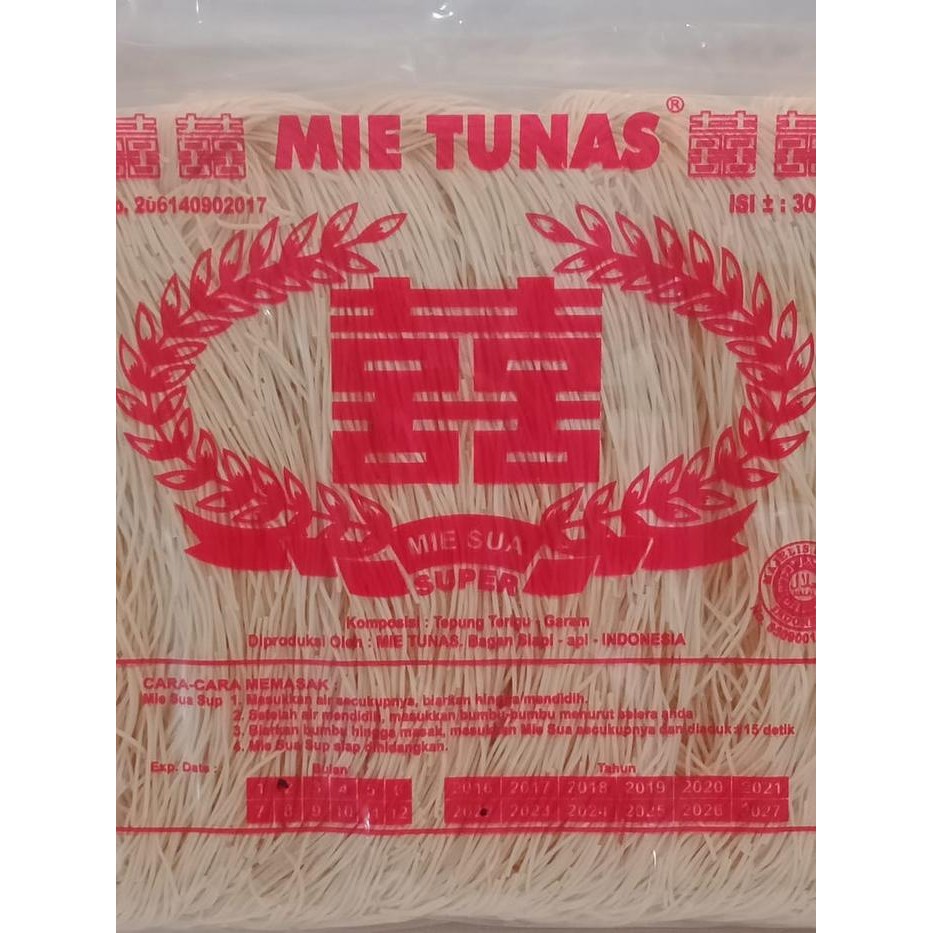 

TUNAS MIE SUA SUPER 300GR / MISOA / MISUA / MIE SUA SOA BAGAN