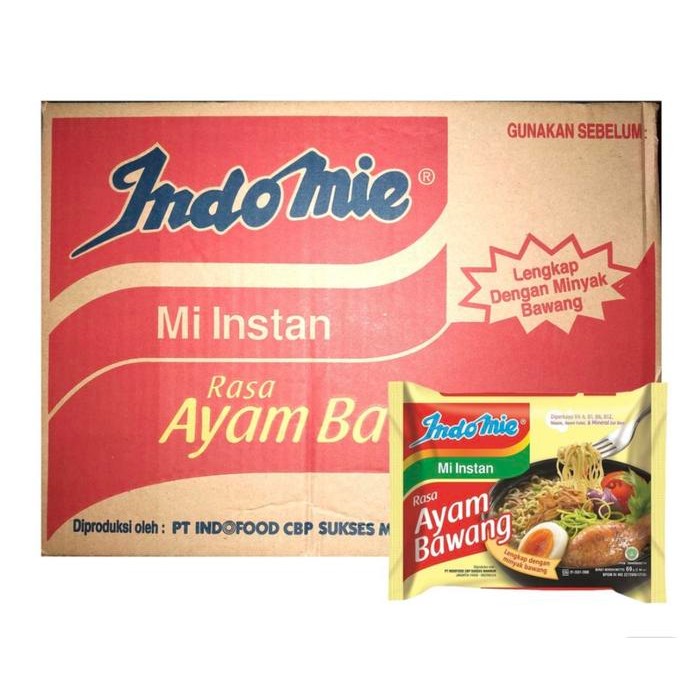 

INDOMIE KUAH RASA AYAM BAWANG 1 DUS