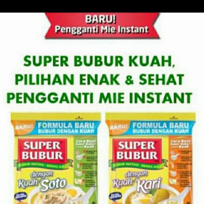 

SUPER BUBUR 46 GRAM PAKET 5 BUNGKUS