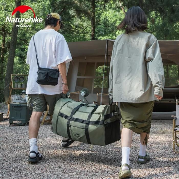 Folding Storage Box Naturehike Nh21Lx003 // Tas Bagasi Lipat - Asli